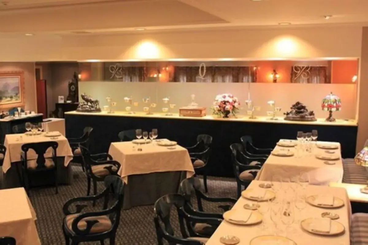 Dining room at Hotel Ébora